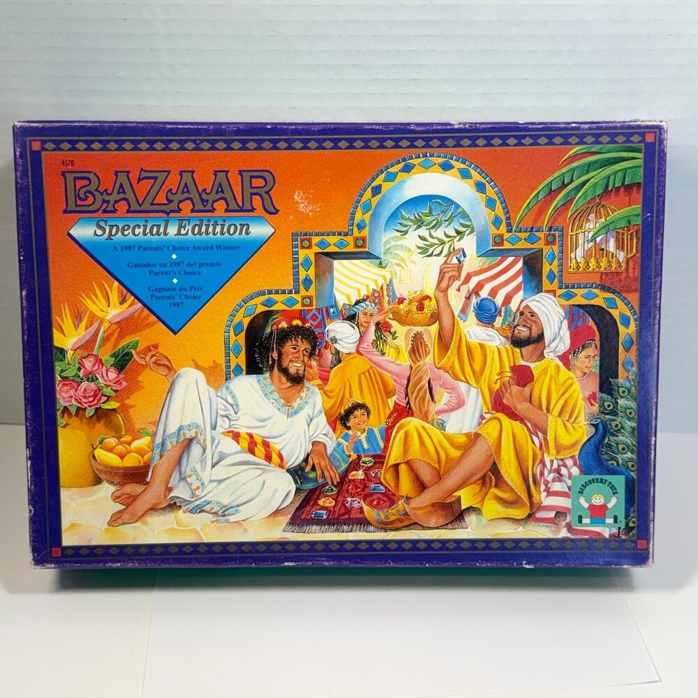 Vintage Bazaar Special Edition Board Game Discovery Toys - Sealed Contents